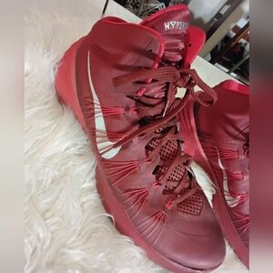 Nike Red Basketball Sneakers